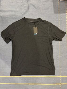 Dunning Cool Max T Shirt NWT Heather Black